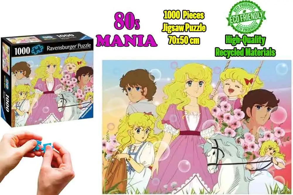 Puzzle georgie 80s mania 1000 pieces jigsaw